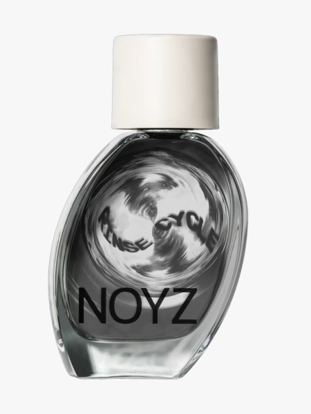 NOYZ Rinse Cycle Eau de Parfum in branded bottle component on a light gray background